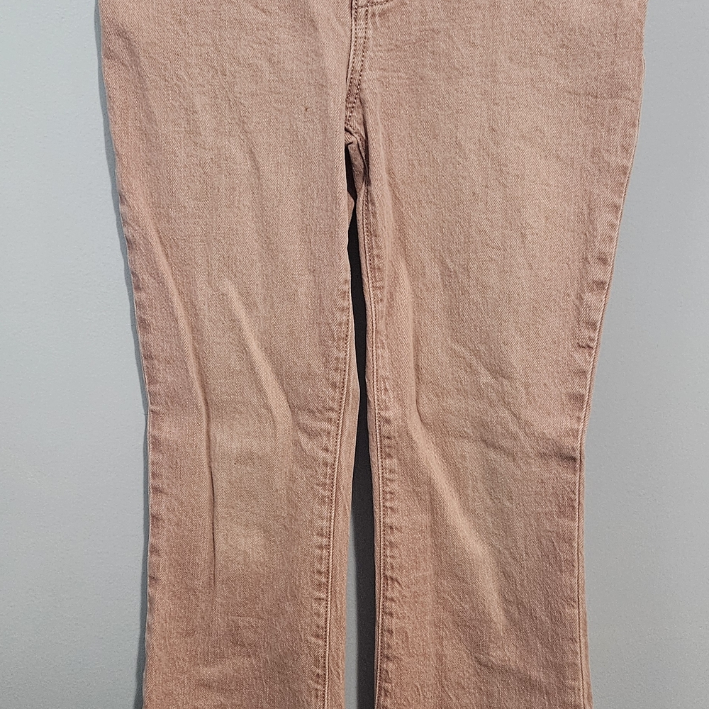 Cat & Jack Pink Denim Jeans Straight Leg